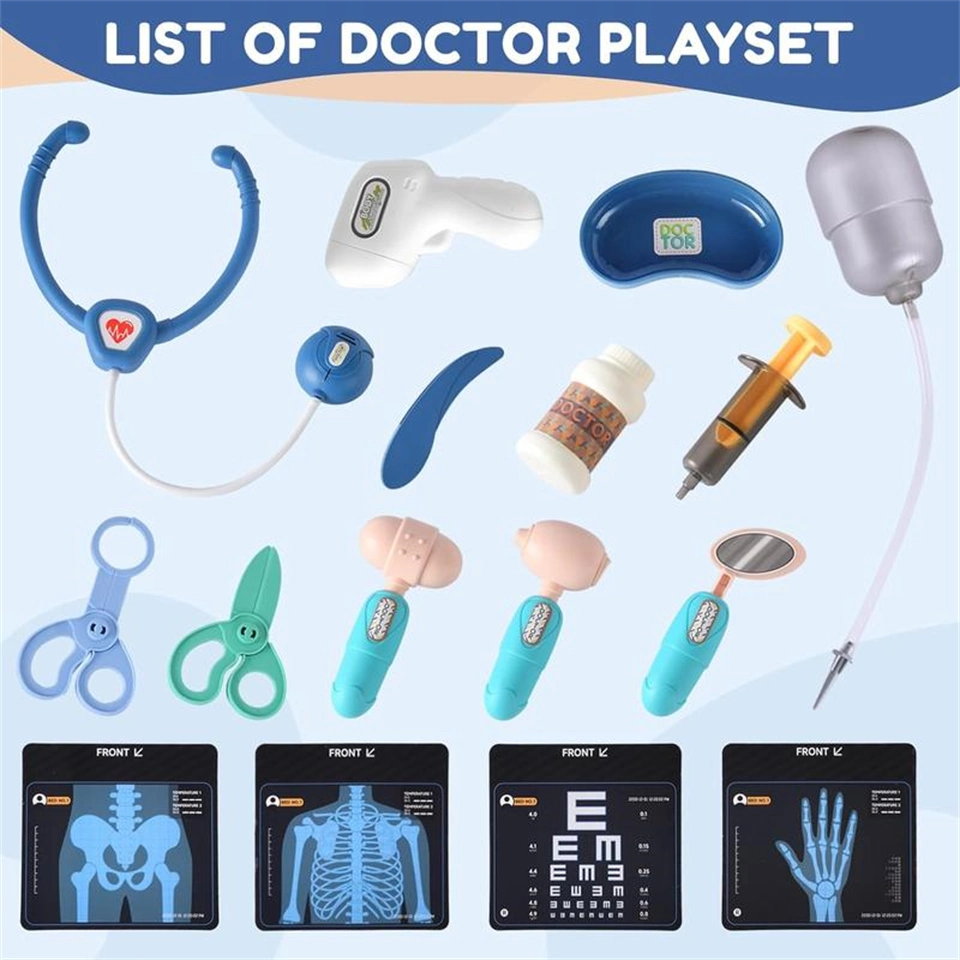 Kids' Doctor Pretend Play Set – 35-Piece Medical Toy for Boys & Girls, Montessori Gift - CutePopToy