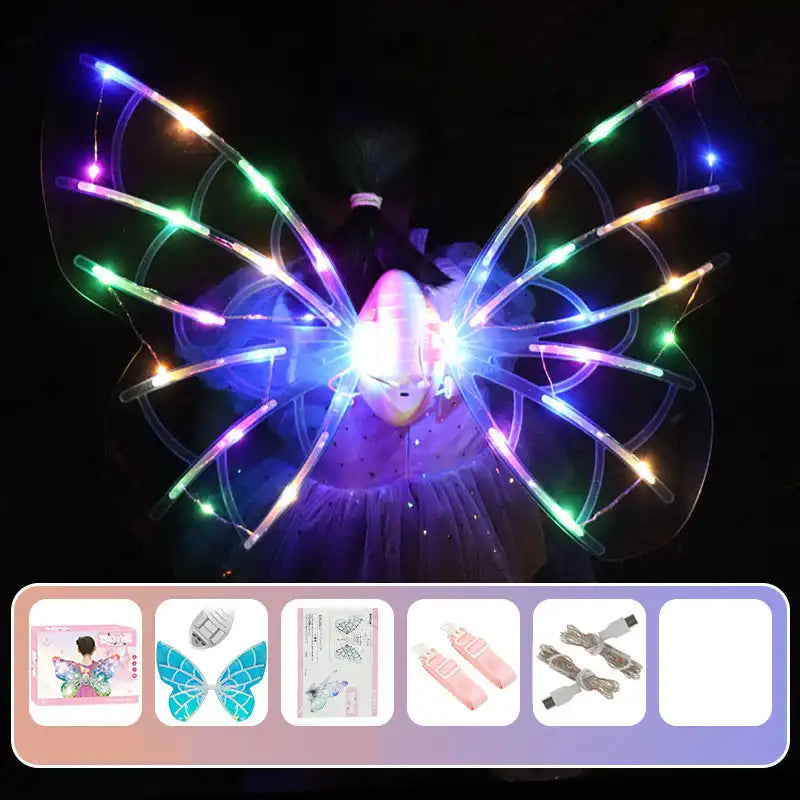 MagicAngel - Electric Fairy Wings with Music & Lights - CutePopToy