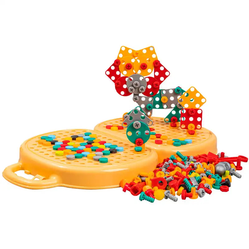 Montessori Creative Building Block Drill Bit Set - CutePopToy