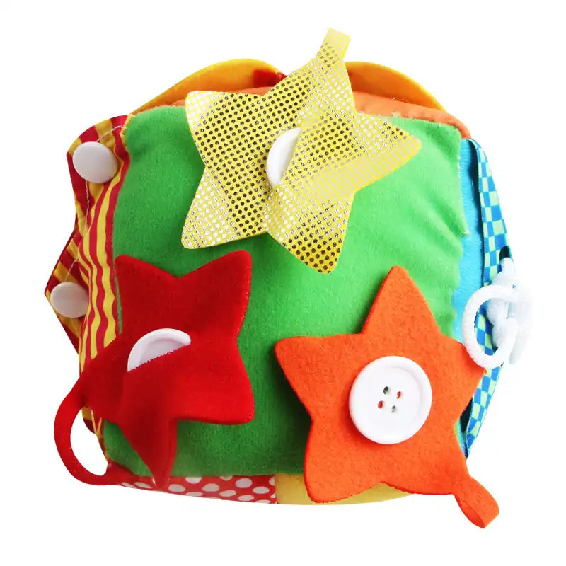 Montessori Fabric Busy Cubes - CutePopToy