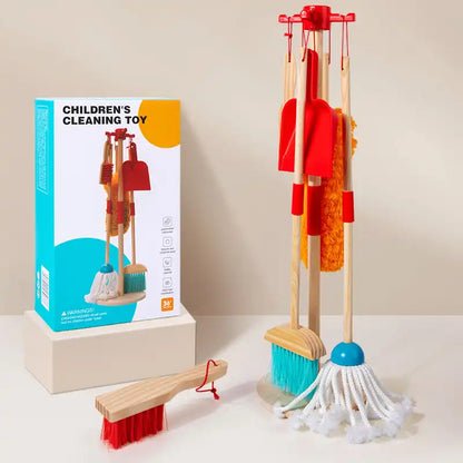 Montessori Wooden Cleaning Toy Set - CutePopToy