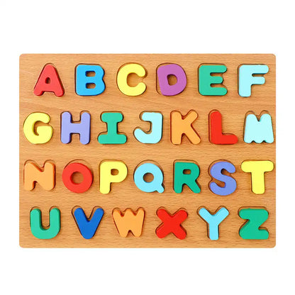 Montessori Wooden Preschool Puzzles - CutePopToy