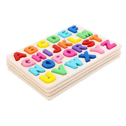 Montessori Wooden Preschool Puzzles - CutePopToy