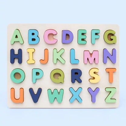 Montessori Wooden Preschool Puzzles - CutePopToy