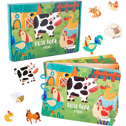 Montessori Toy Enlightenment Sensory Book - CutePopToy
