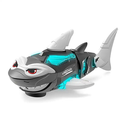 Musical Walking Shark Toy with Lights