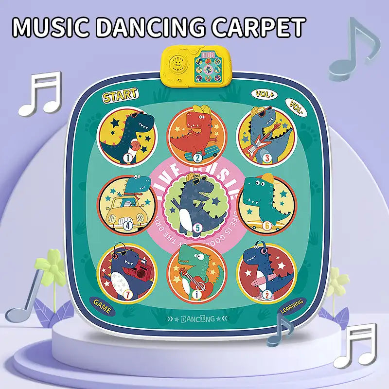 Music and Dance Game Carpet Kid's Early Education Crawling Mat