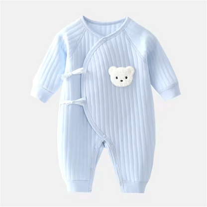 Newborn Cotton Onesie - Winter & Spring Wear (0-6M)