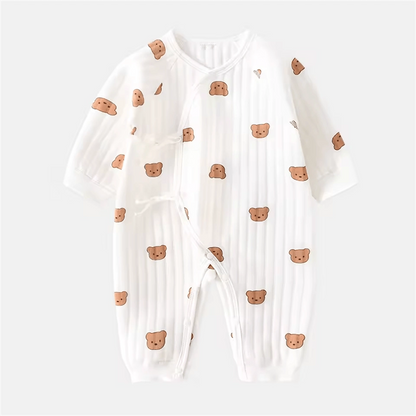 Newborn Cotton Onesie - Winter & Spring Wear (0-6M)