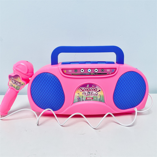 Pink Singing Machine Toy for Girls - CutePopToy