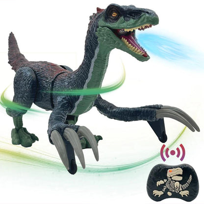 Remote Control Spinosaurus & T-Rex Dinosaur Toy – Fast Movement, Water Spray Action, Perfect Gift for Adventurous Boys - CutePopToy