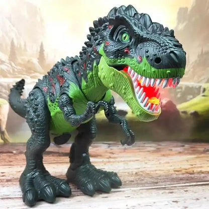 Remote Control Walking T-Rex Dinosaur Toy with Simulation Spray - CutePopToy