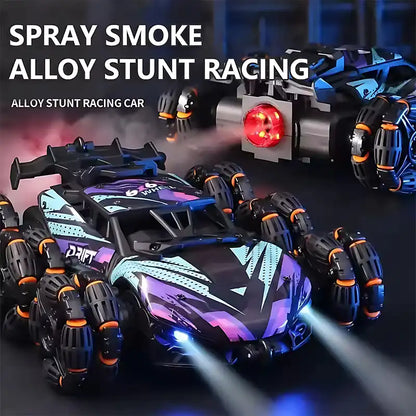 Six-Wheel Spray Stunt Drift Racer