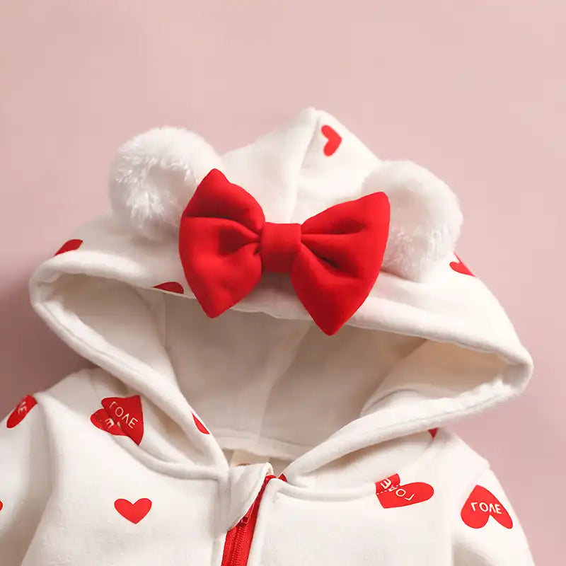 SnuggleMe Baby Heart Jumpsuit