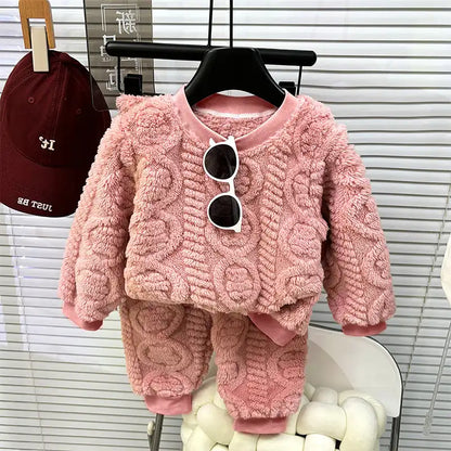 Soft and Comfy Flannel Pajama Set for Boys and Girls