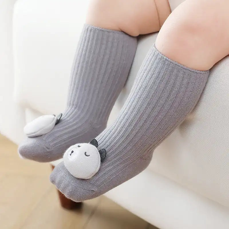 Super Soft Cotton Cartoon Cute Animal Baby Socks - CutePopToy