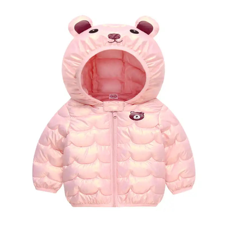 ❄️🐻❄️Winter Teddy Bear Kids Hooded Jacket Set❄️🐻❄️