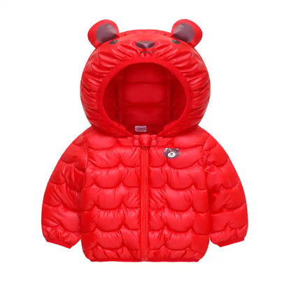 ❄️🐻❄️Winter Teddy Bear Kids Hooded Jacket Set❄️🐻❄️