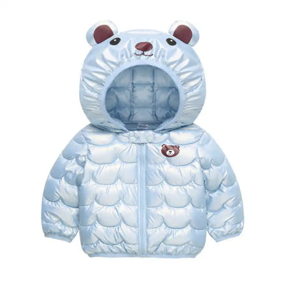 ❄️🐻❄️Winter Teddy Bear Kids Hooded Jacket Set❄️🐻❄️