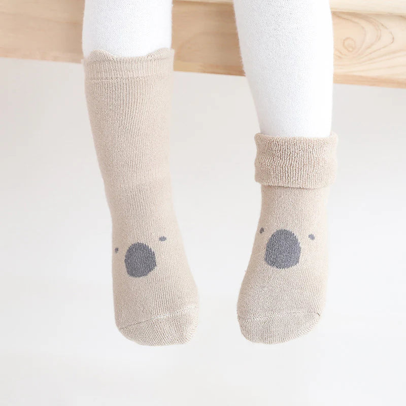 Winter Thickened Cute Animal Toddler Non-slip Floor Socks - CutePopToy