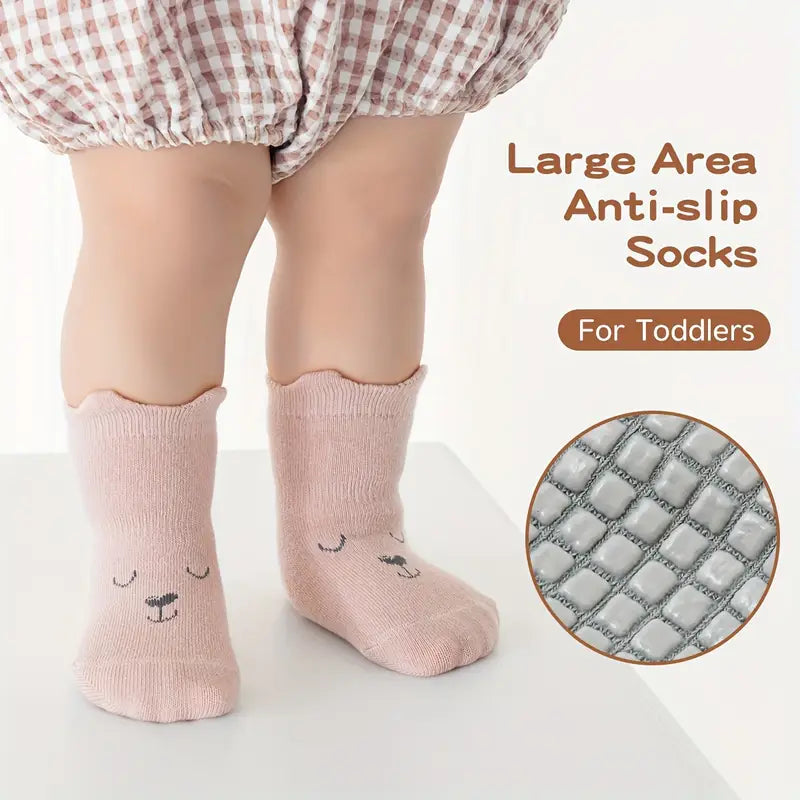 Winter Thickened Cute Animal Toddler Non-slip Floor Socks - CutePopToy