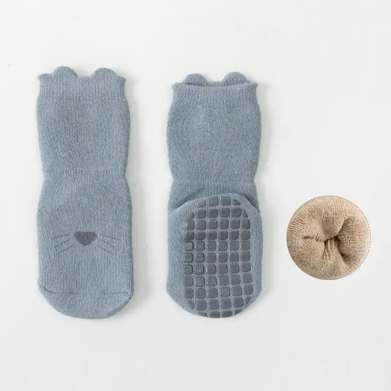 Winter Thickened Cute Animal Toddler Non-slip Floor Socks - CutePopToy