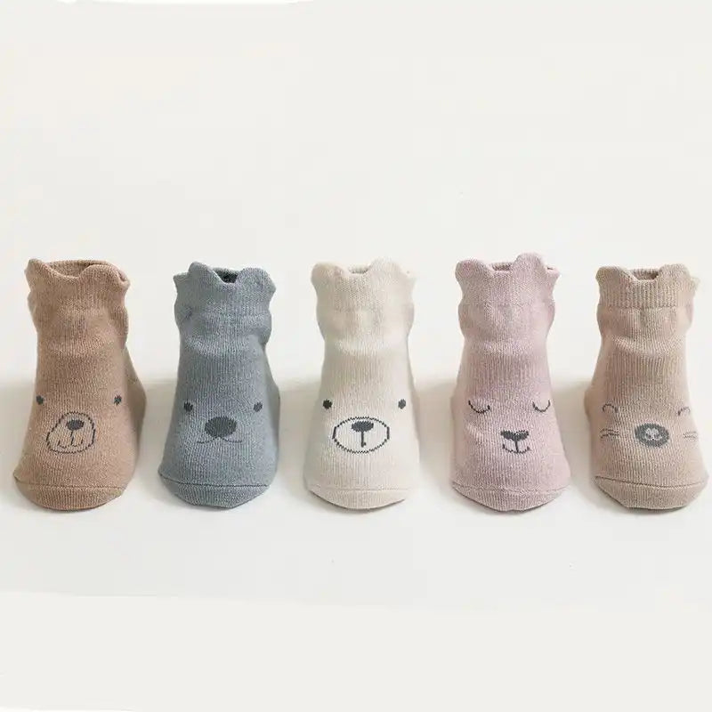 Winter Thickened Cute Animal Toddler Non-slip Floor Socks - CutePopToy